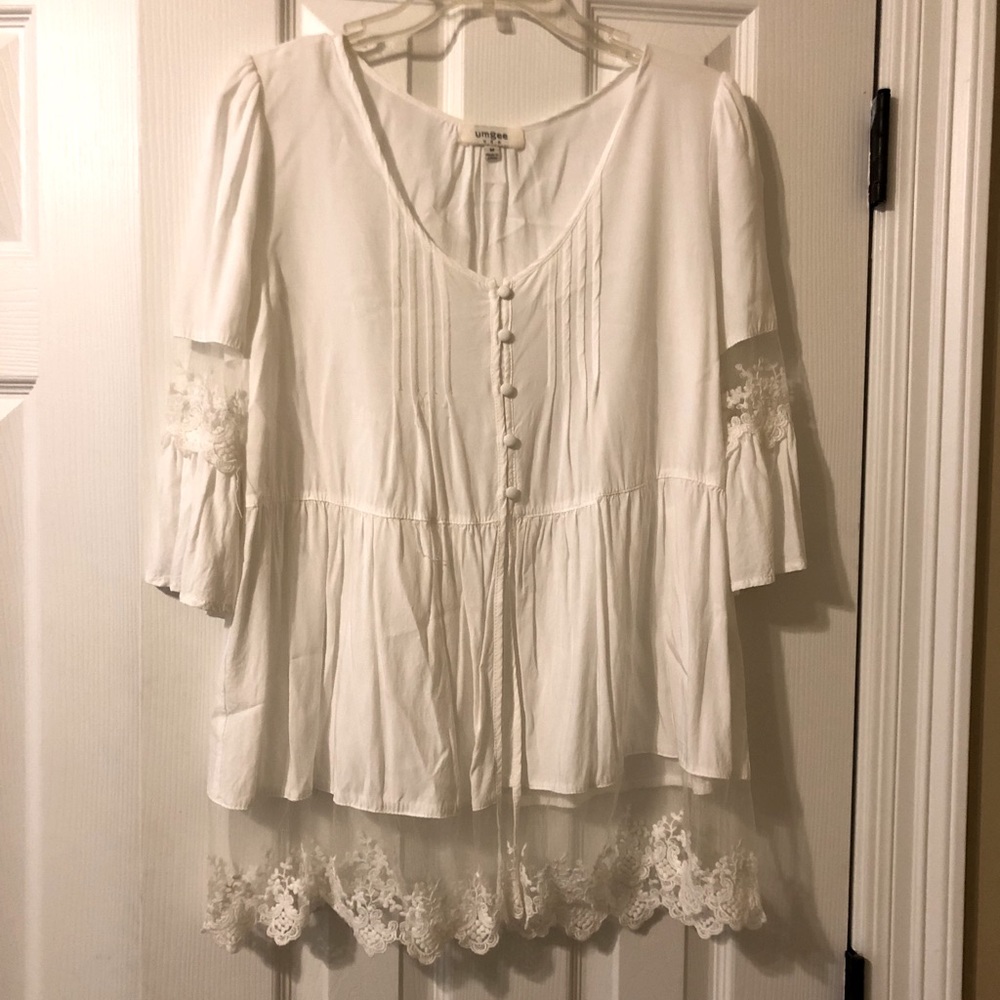 White lace honeymoon too